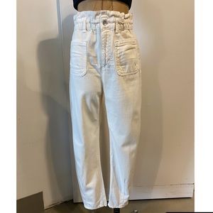 Zara Paperbag Waist Jeans